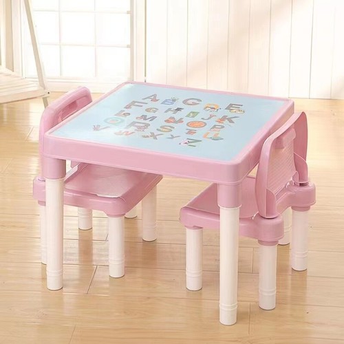 Kids table and chair - table, abc