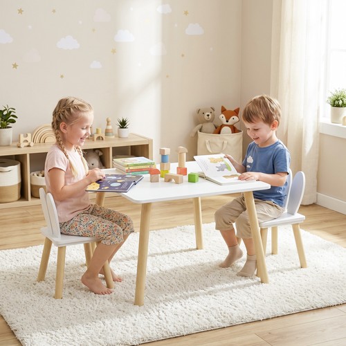 Pcs toddler table and chair - 3,