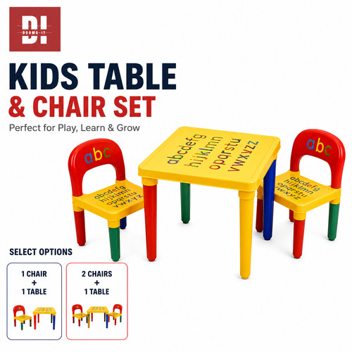 Kids table and - set, abc