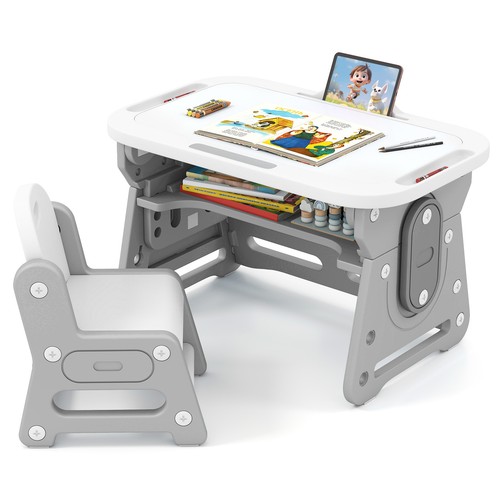Kids height adjustable table - height,