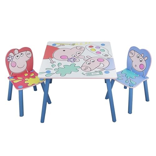 Peppa pig table and - and, chairs