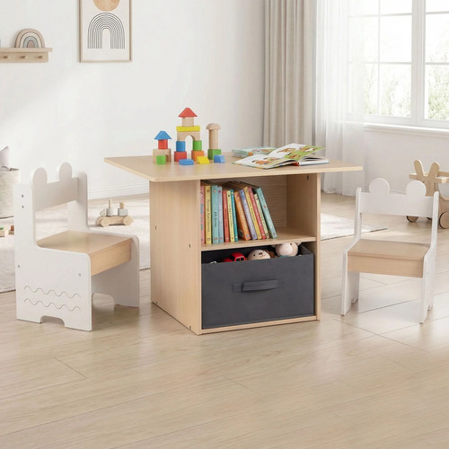 Kids table and chairs - table, set