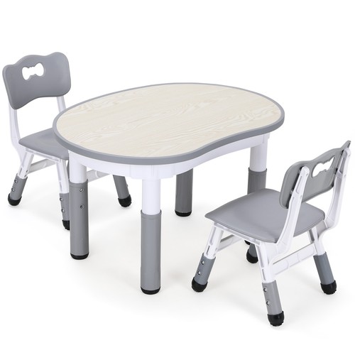 Kids table and chairs set - table,